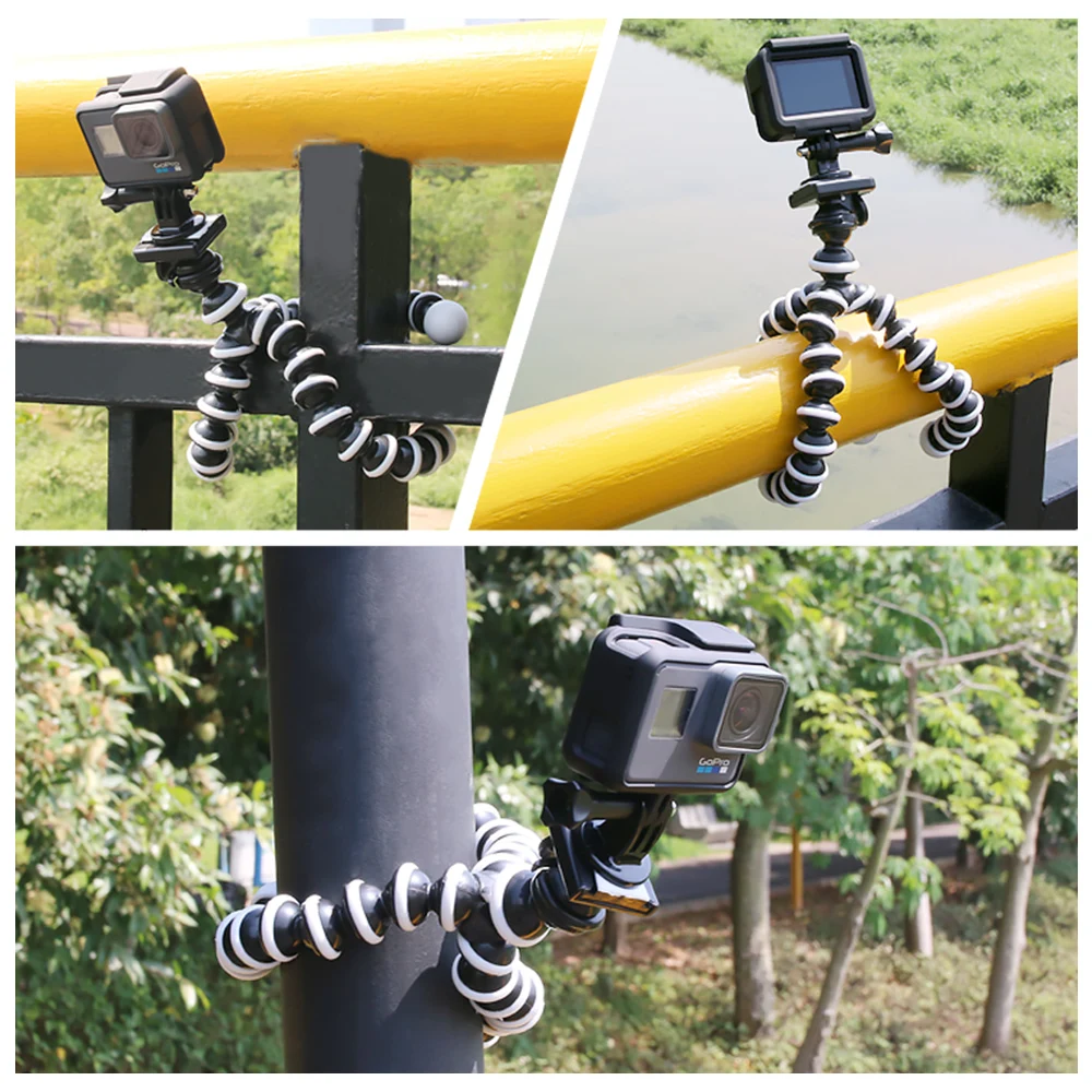 Octopus Tripods Stand Spider Flexible Mobile Mini Tripod Gorillapod For iPhone GoPro Canon Nikon Sony Camera Table Desk