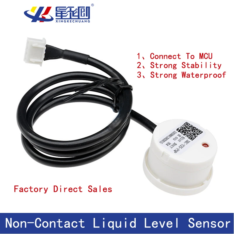 Imagem -02 - Sensor de Nível Líquido sem Contato Detecção Líquida Controlador Detector de Nível de Água Xkc Y25 dc 5v 12v 24v