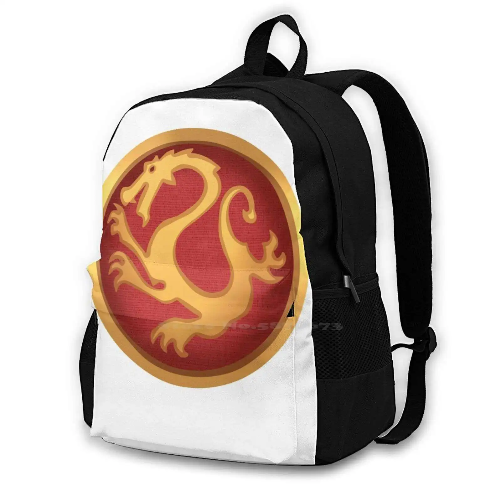 Medal Hot Sale Schoolbag Backpack Fashion Bags Medal Dragon