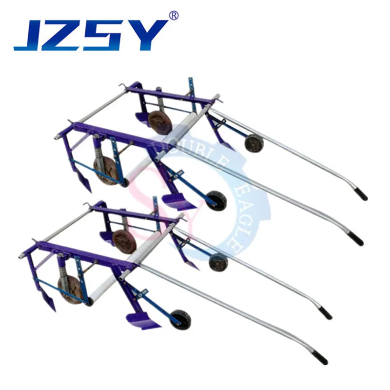 من السهل تشغيل آلة القمح المغطاة بغشاء بلاستيكي قصير بسحب يدوي للدفيئة/فيلم بلاستيكي بشري يغطي الأدوات الزراعية