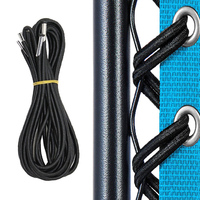 4Pcs Elastic Cord Camp Bed Rest Folding Chair Accessory Binding Rope Stable For Zero Gravity Reclining Garden Sun Lounger Chairs