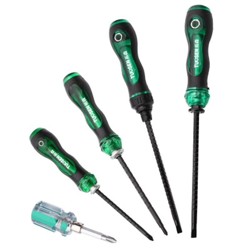 1Pcs Telescopic screwdriver Manual dual-use magnetic Slotted screwdriver Phillips screwdriver for daily repair