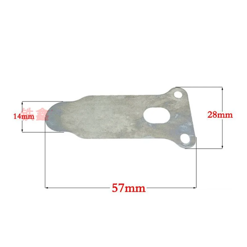 Valve Plate U Shape Tongue Shape Metal Air Compressor Accessory 59mm Wide Air Pump Accessories Stable Working Performance