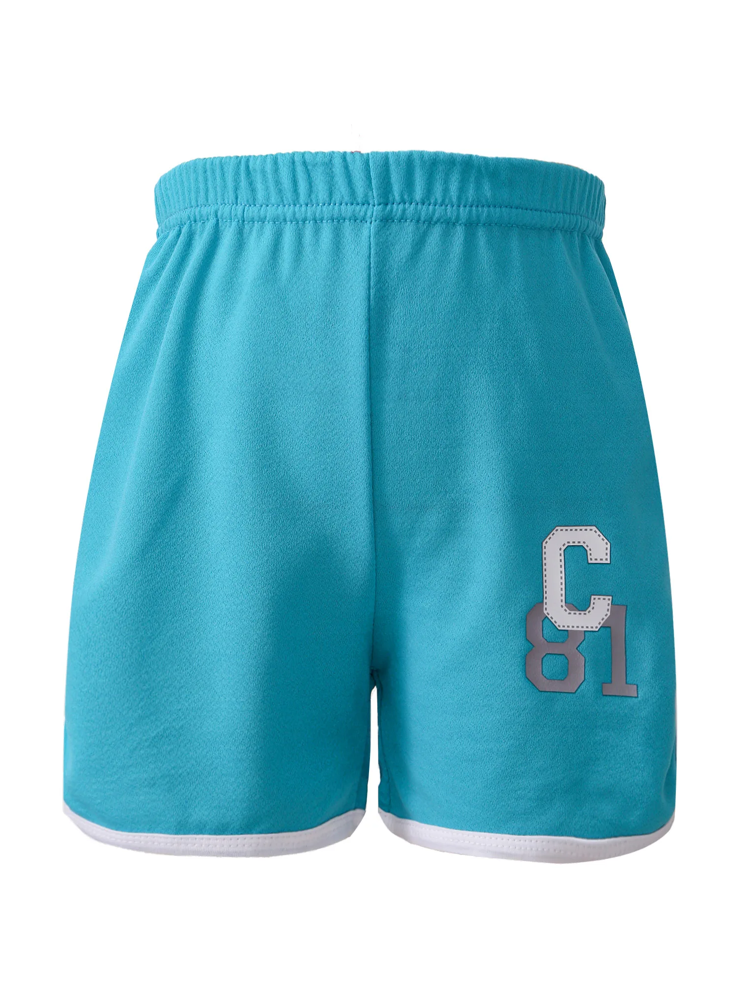 

Baby Girls Boys Unisex Pure Color Elastic Waistband Casual Shorts Kids Soft Breathable Beach Shorts Sport Bottoms Sportswear