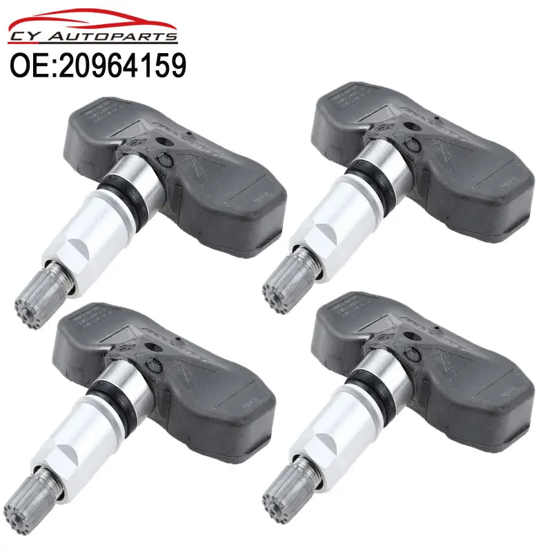 

4PCS TPMS Tire Pressure Sensor For Cadillac ATS CTS Chevrolet SS Camaro 315MHz New 20964159