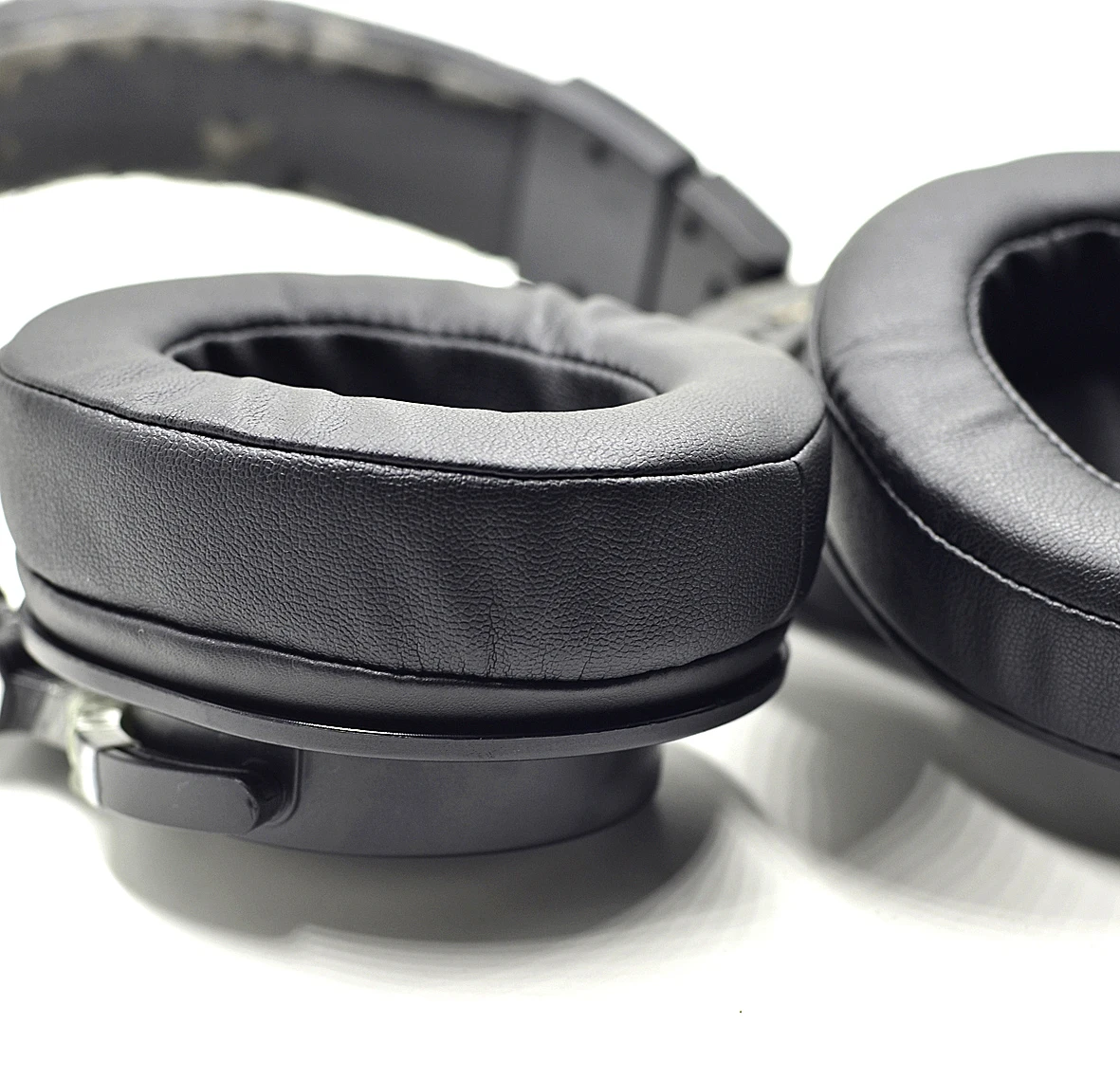 New Upgrade Potein Leather and Memory Foam Ear pads cushion Earpads for Audio technica M50 M50S M50X M40 M40S M40X headphones