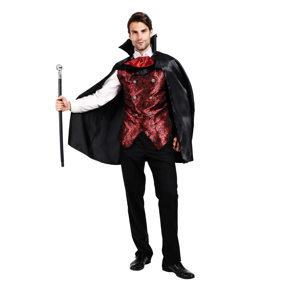 Snailify Men Vampire Costume Adult Death Cosplay Halloween Costume 2021 New Arrival