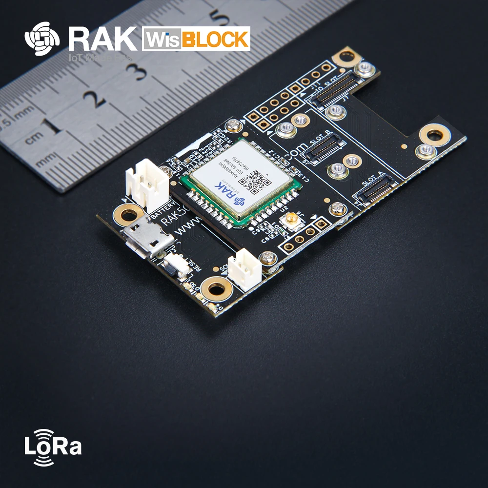 RAK4260 Evaluation Board | RAKwireless WisDuo EVB | RAK4260 LoRa Module + RAK4261 + RAK5005 | LoRaWAN High Bands 862 to 1020 MHz