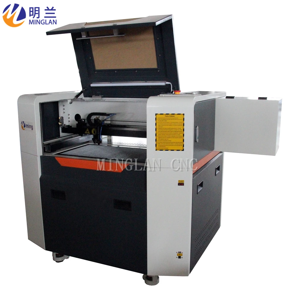 Tamanho pequeno 2030 5030 6040 6090 Máquina de corte e gravação a laser Co2