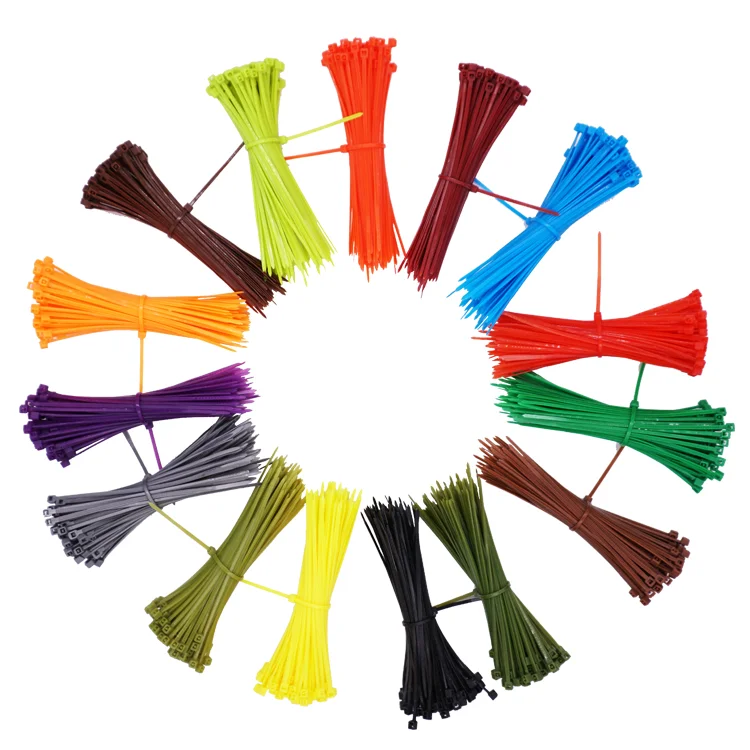 20pcs Self Locking Nylon Cable Ties 3 x 150mm Plastic Zip Tie Band Wire Binding Wrap Straps DIY Cable Fasten Organiser Colorful