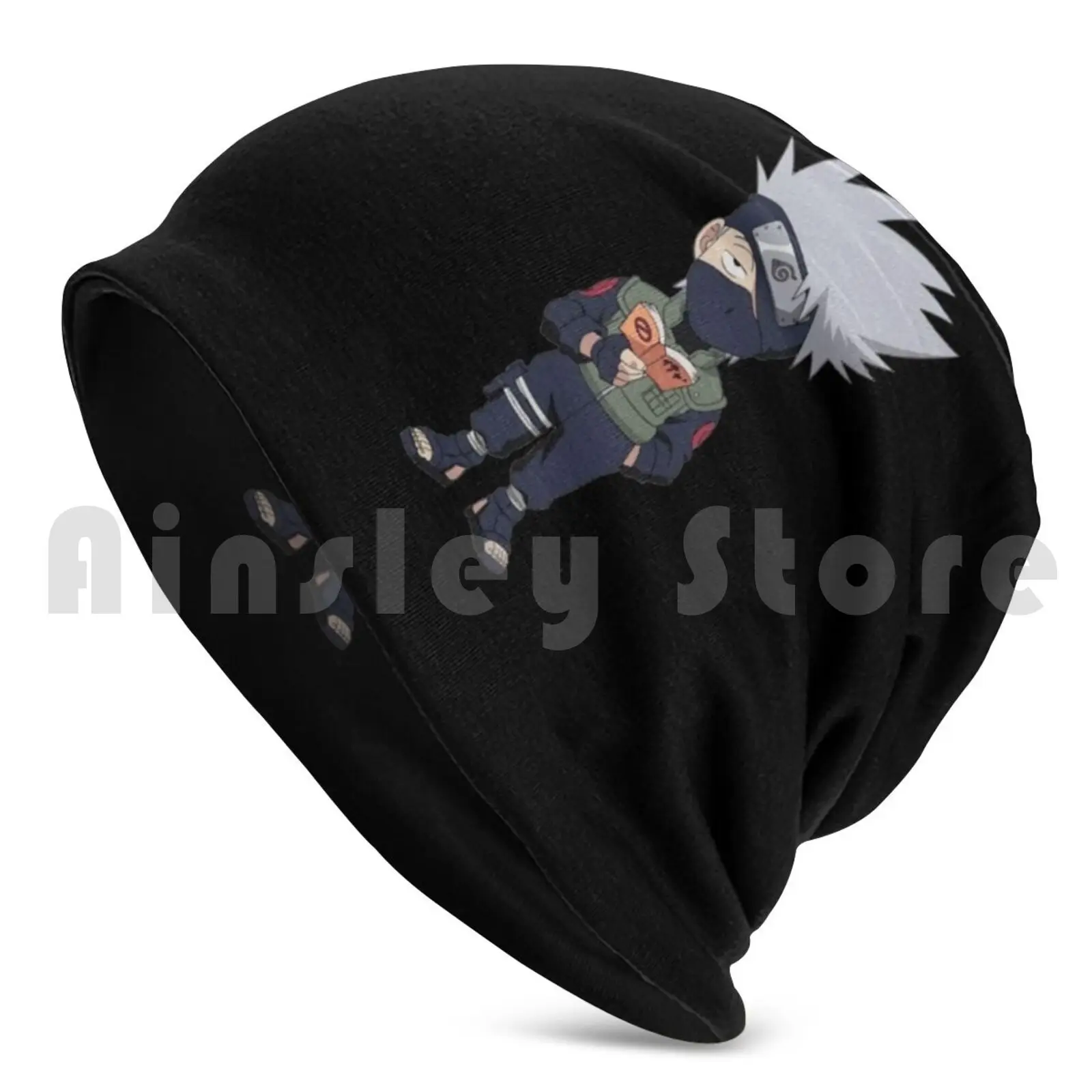 White Wolf Comic Beanies Pullover Cap Comfortable Anime Manga Japan Japanese Bleach Kawaii Meme