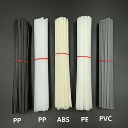 5/10/20Pcs Plastic Lassen Staven Abs/Pp/Pvc/Pe Lassen Sticks 5X2Mm Voor Plastic Lasser Pistool Bumper Reparatie Lassen Levert 20Cm