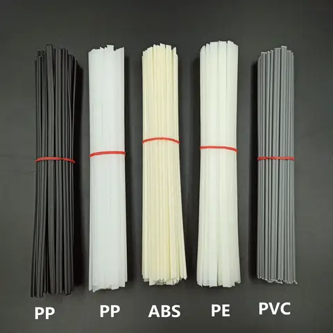 5/10/20PCS 플라스틱 용접봉 ABS/PP/PVC/PE 용접 스틱 5x2mm 플라스틱 용접기 총 범퍼 수리 용접 용품 20CM