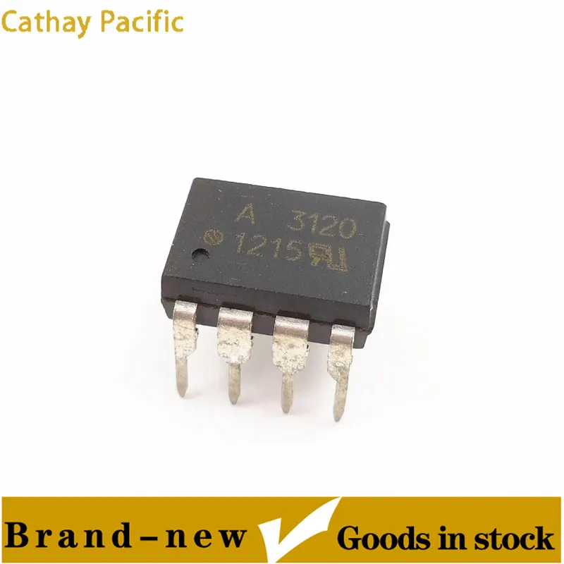 Nieuwe Geïmporteerde Originele HCPL-3120 DIP8 Rechte Plug A3120 Igbt Drive Optocoupler Isolator