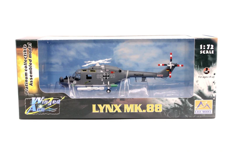 1 / 72 German Navy lynx mk88 helicopter 83 + 18    36928  Finished aircraft model