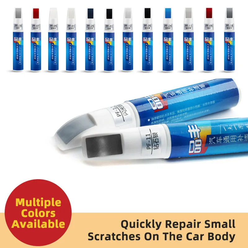 Bolígrafo de pintura Universal para reparación de rayaduras de coche, rotuladores táctiles para mantenimiento de coche y reparación de arañazos, transparente, DIY, 20 colores
