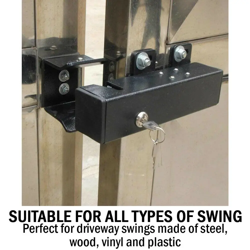 24VDC Electric Lock Drop Bolt For Automatic Swing Gate DOOR Opener Operator To Protect Windy