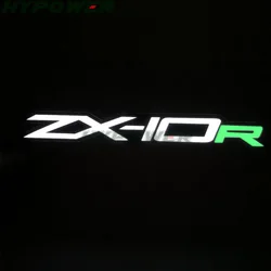 Motorcycle Fairing Kit Body Side Stickers Badge Cold Light for KAWASAKI ZX-10R NINJA ZX10R 2011 12 13 2014