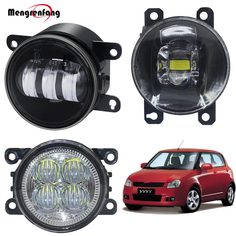 LED Fog Light For Subaru Justy III (G3X) Hatchback 2003-2008 Car H11 Front Bumper Fog Lamp DRL Daytime Running Light Accessories