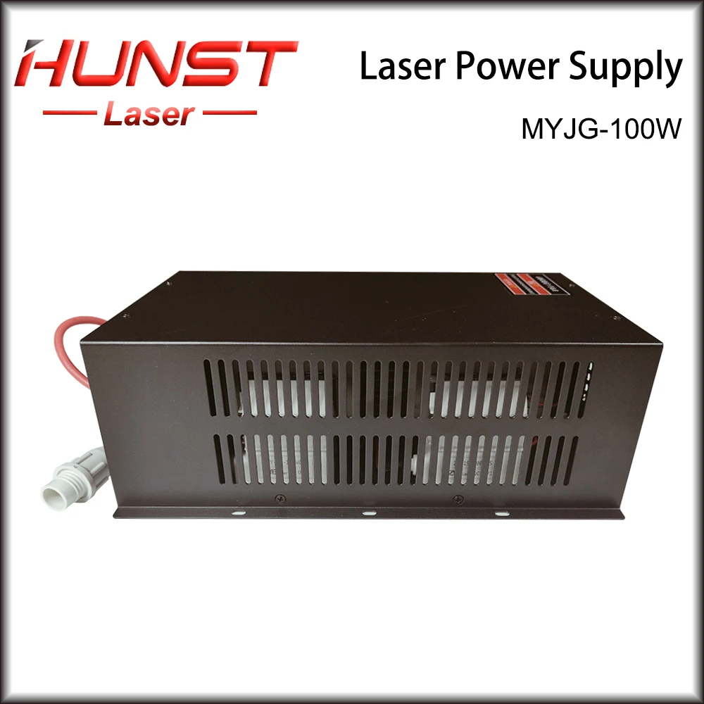 Imagem -04 - Hunst Co2 Laser Power Supply Gerador a Laser para Gravação e Tubo de Máquina de Corte Myjg100w 80w 100w