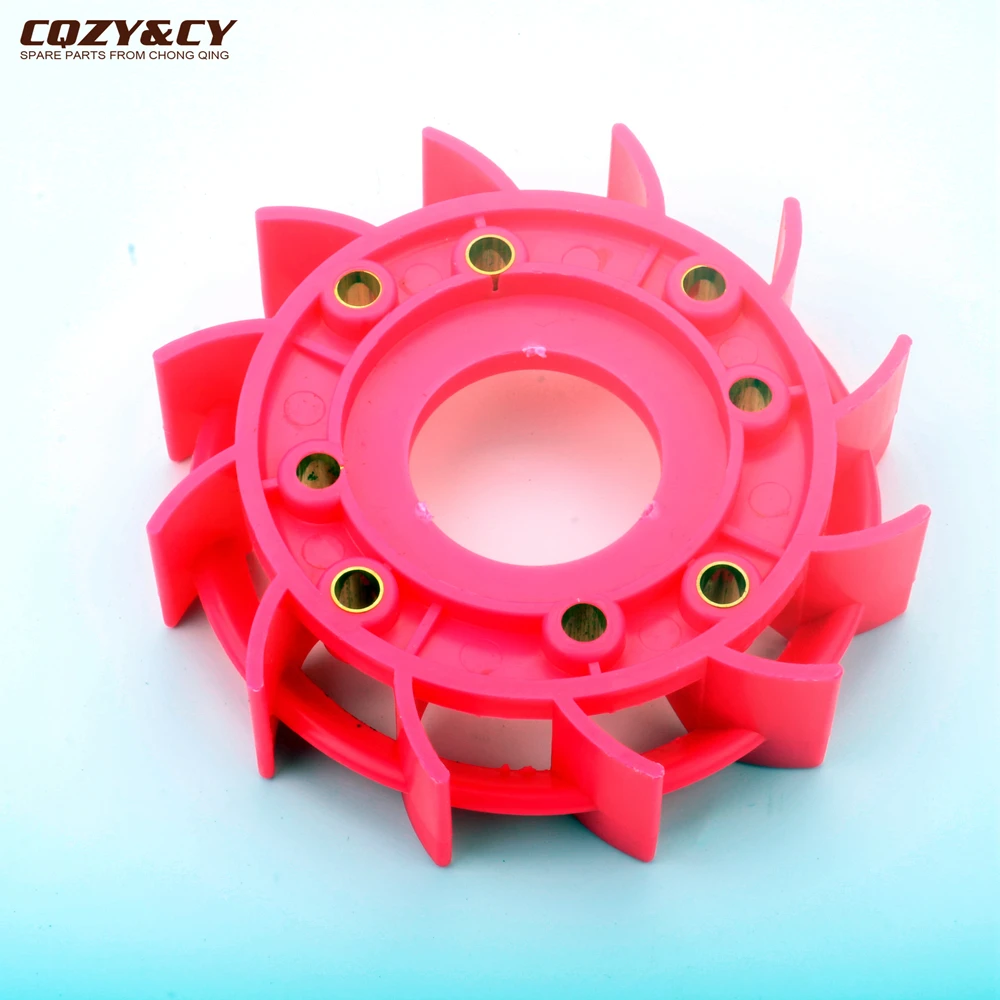 Scooter Cooling Fan Racing for Honda Shadow 50 SRX50 AF42 Dio SP SR AF17 AF18 AF28 ZX 50cc 2-Stroke