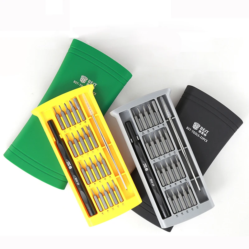 

BST-22 in 1 Multifunctional Precision Screwdriver Magnetic Bits Mobile Phone Computer Repair Screwdrivers Tools Kit