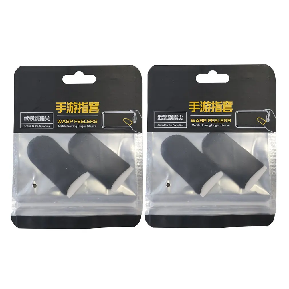 2 قطعة قفازات أصابع الأصابع ل PUBG PS5 ألعاب اضغط شاشة اللمس الحساسة اللمس الألعاب كم تنفس الألعاب اكسسوارات