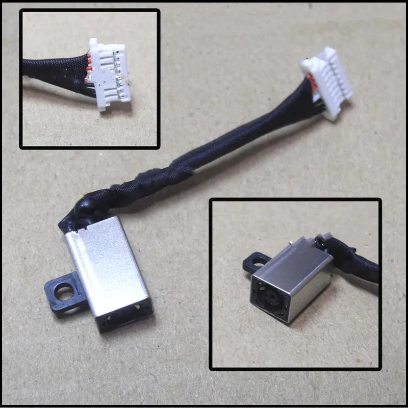 Dc Voedingskabel Jack Kabel Dc Opladen Connector Plug Poort Stopcontact Voor Dell Inspiron 7580 5584