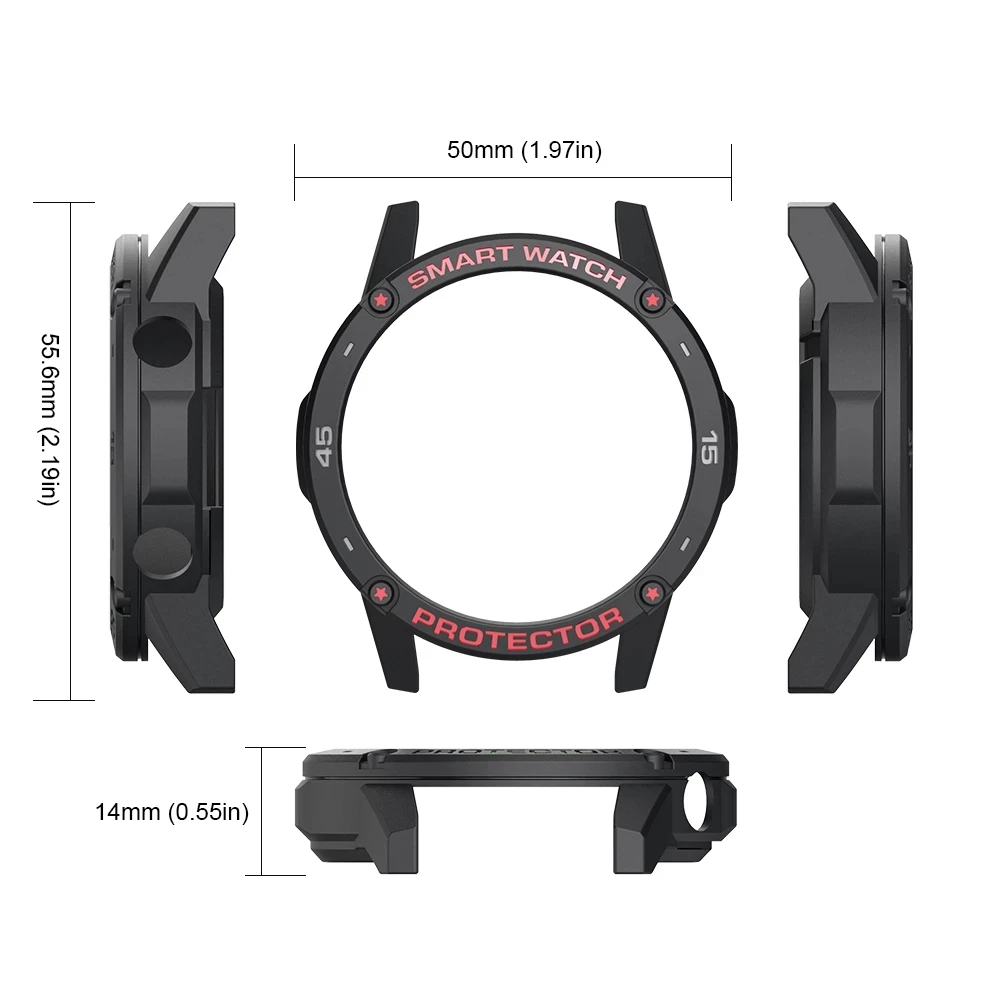 SIKAI Dành Cho Đồng Hồ Huawei Honor Magic 2 46Mm Nhiều Màu Sắc TPU Bao Da Bảo Vệ Magic 2 Dây Đeo Vòng Tay Đồng Hồ Thông Minh phụ Kiện