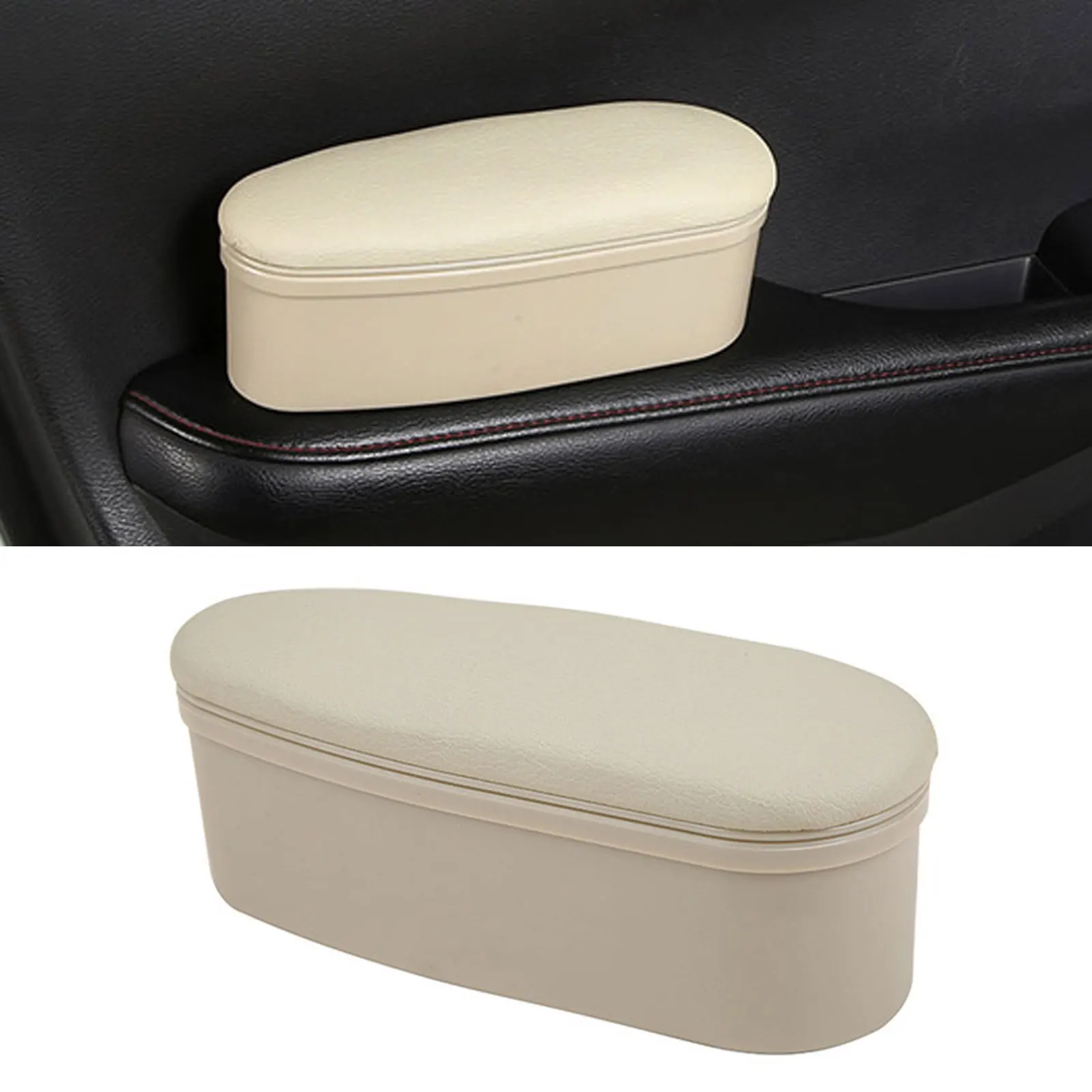 Car Handrail Support Left Hand Armrest Car Door Armrests Increased Pad Modified Adjustable Height Car Accessories Interior