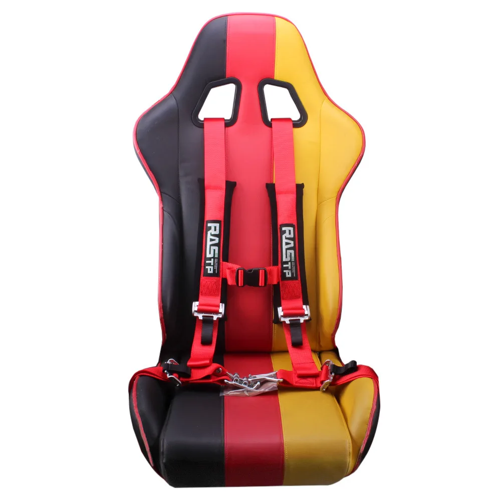 Cường Lực Cao Cấp Polyester Webbing Xe Sửa Đổi 2 Inch 4 Điểm Đua Xe Kart Dây An Toàn Nhanh Chóng Phát Hành Dây An Toàn 3 Inch 5 Điểm
