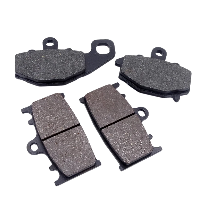 1 Set Motorcycle Front/Rear Brake Pads Brake Disc Pad Fit For KAWASAKI ZZR400 ZX400 N 1993-1999 ZX 6R 9R 600 400 ZX600F ZX9R