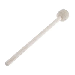 13 Inch Timpani Mallet Timpani Stick Multi-Purpose Felt Mallet Soft Felt Head Wood Handle