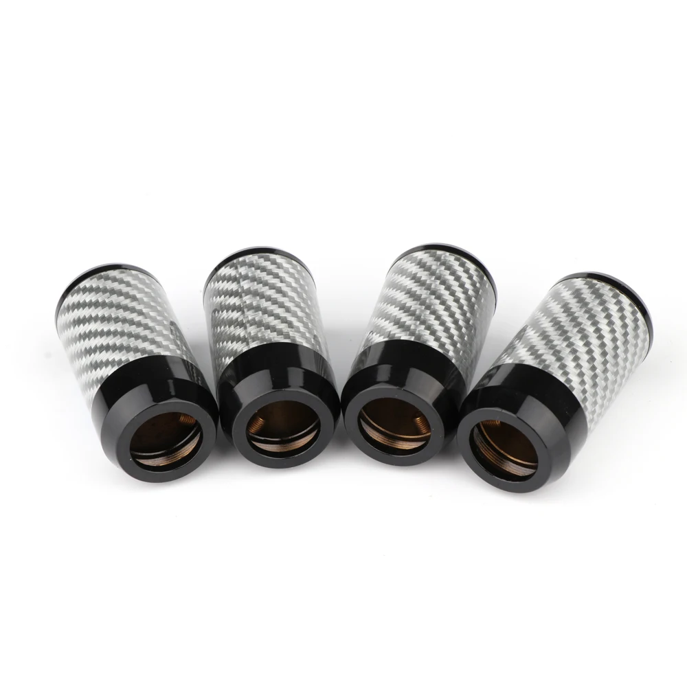 11mm/14mm/16mm Hifi Carbon Faser Hosen Boot Y Splitter Lautsprecher Audio Kabel DIY Split Audio Kabel Draht Hose 1 Zu 2 Lautsprecher – Detail 6