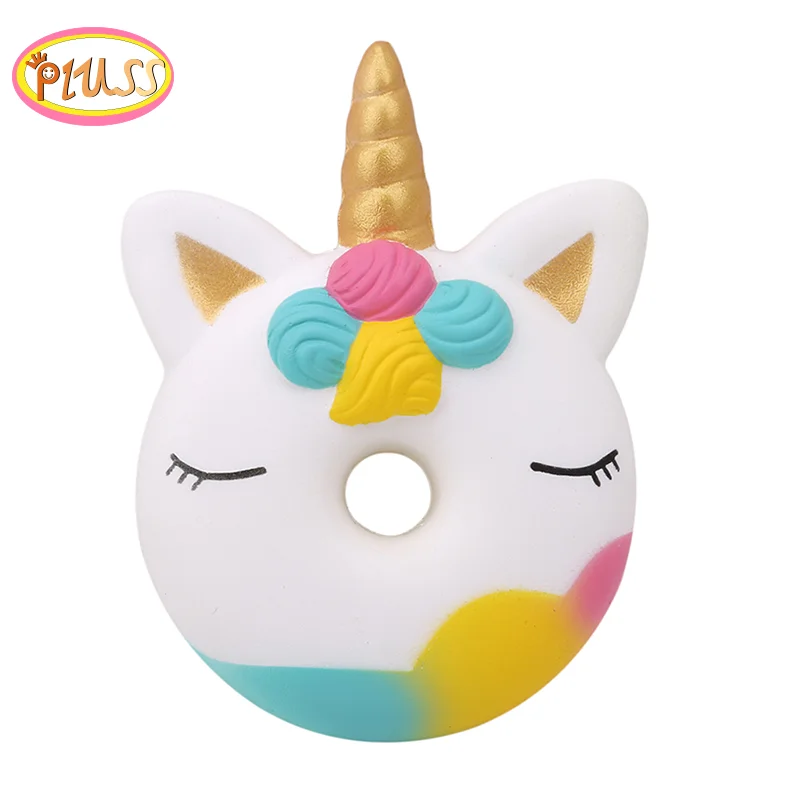 Jumbo Squishy Kawaii Donut Unicorn Food Squishies Slow Rising Stress Relief Squeeze Toys for Baby Charismas Gift  For Kids