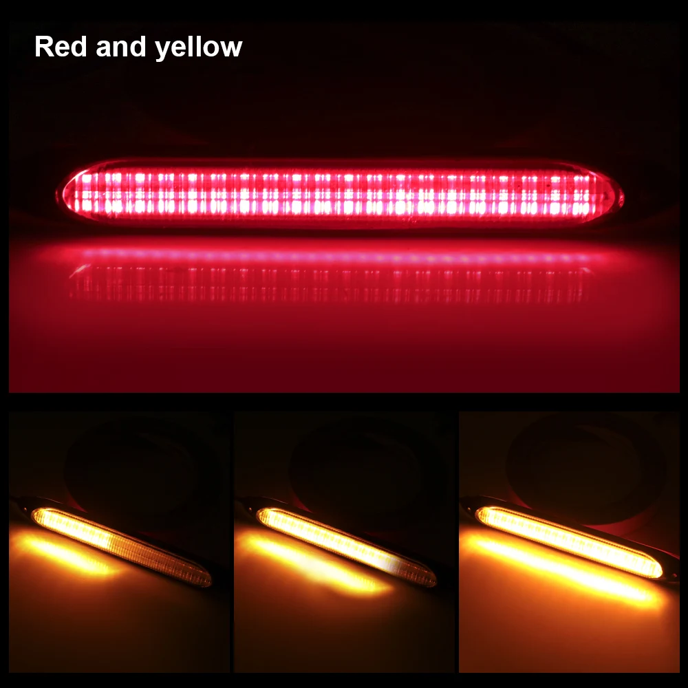 LED DRL Luzes Do Carro, Turn Signal Piscando, Auto Dia Correndo Lâmpadas, Indicador de Nevoeiro, Pisca, Acessórios Automotivos, Universal, 12V