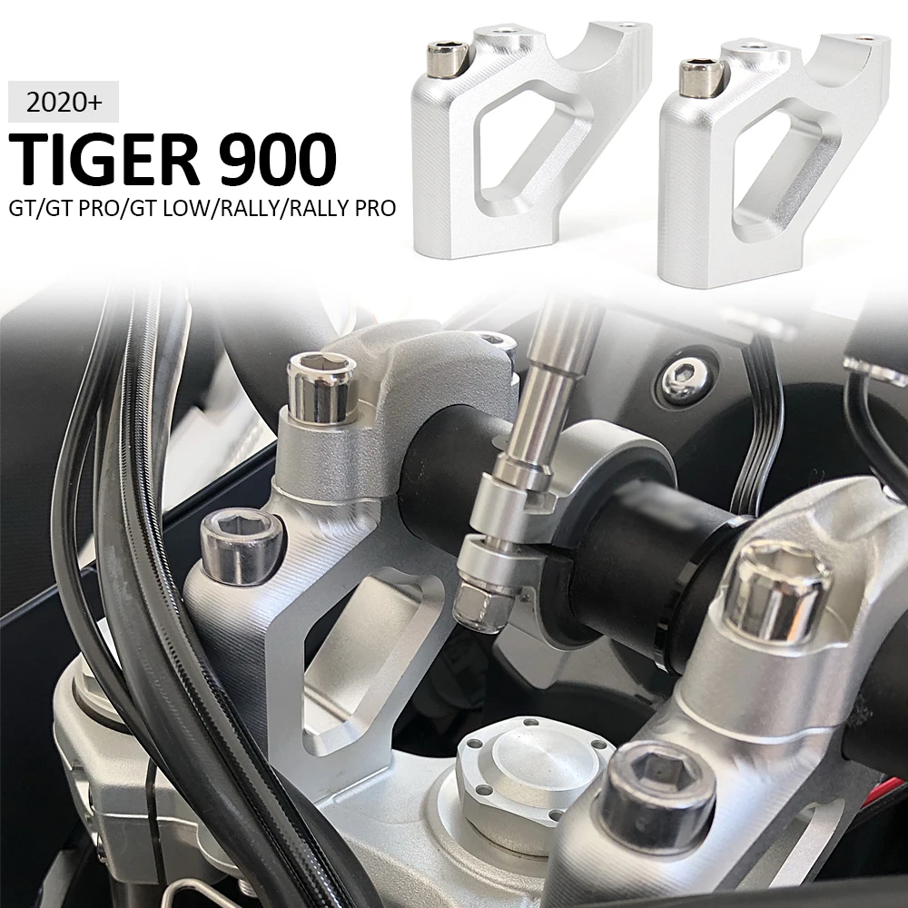 

Новый мотоцикл для Tiger 900 GT PRO GT LOW RALLY PRO, зажим для подъема руля, удлиненное крепление адаптера руля для TIGER 850 Sport