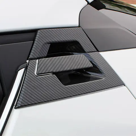 Car ABS Chrome Door Handle Protective Cover Door Handle Outer Bowls Trim For Toyota CHR C-HR 2021 2016 2017 2018 2019 2020 10 best sales toyota chr styling - №10