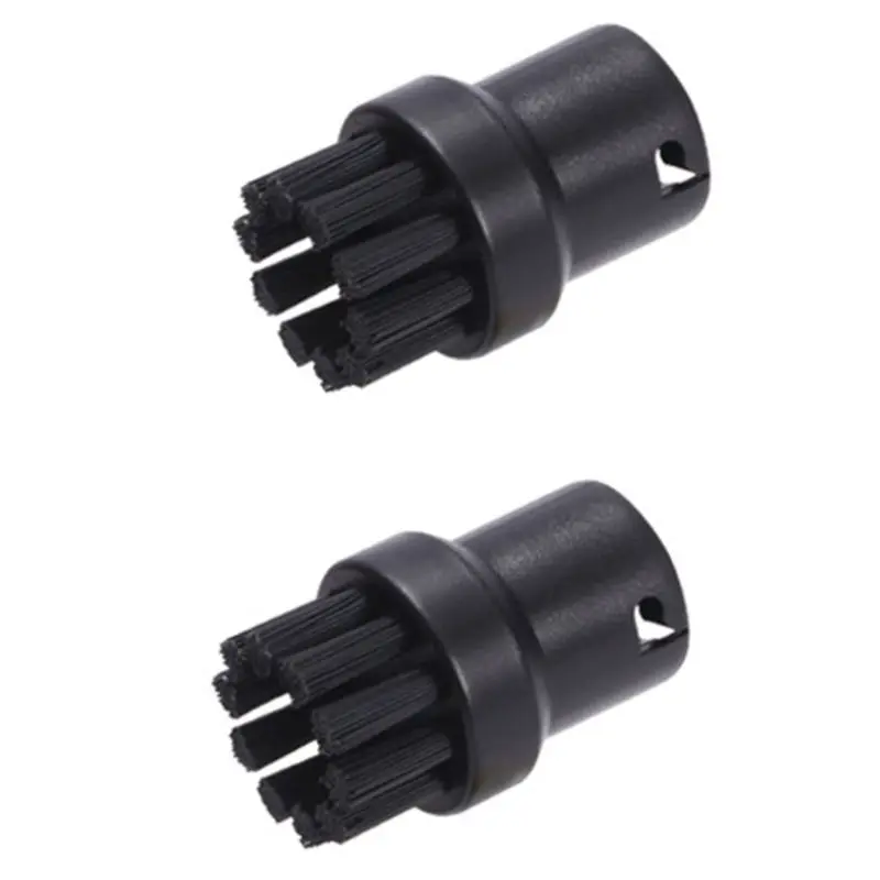 Spazzola di pulizia a vapore 2 pz/set spazzole rotonde piccole per Karcher SC1 SC2 SC3 SC4 SC5 SC7 CTK10 polvere di ricambio rimuovi