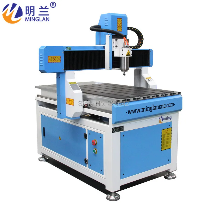 

6090 CNC Router Advertising Engraving Cutting Machine For Wood PVC 2.2KW Mach3/DSP A11