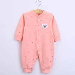 New Arrival Baby Girl Onesie Cotton Cartoon Spring Autumn Infant Boy Romper Christmas Newborn Clothes