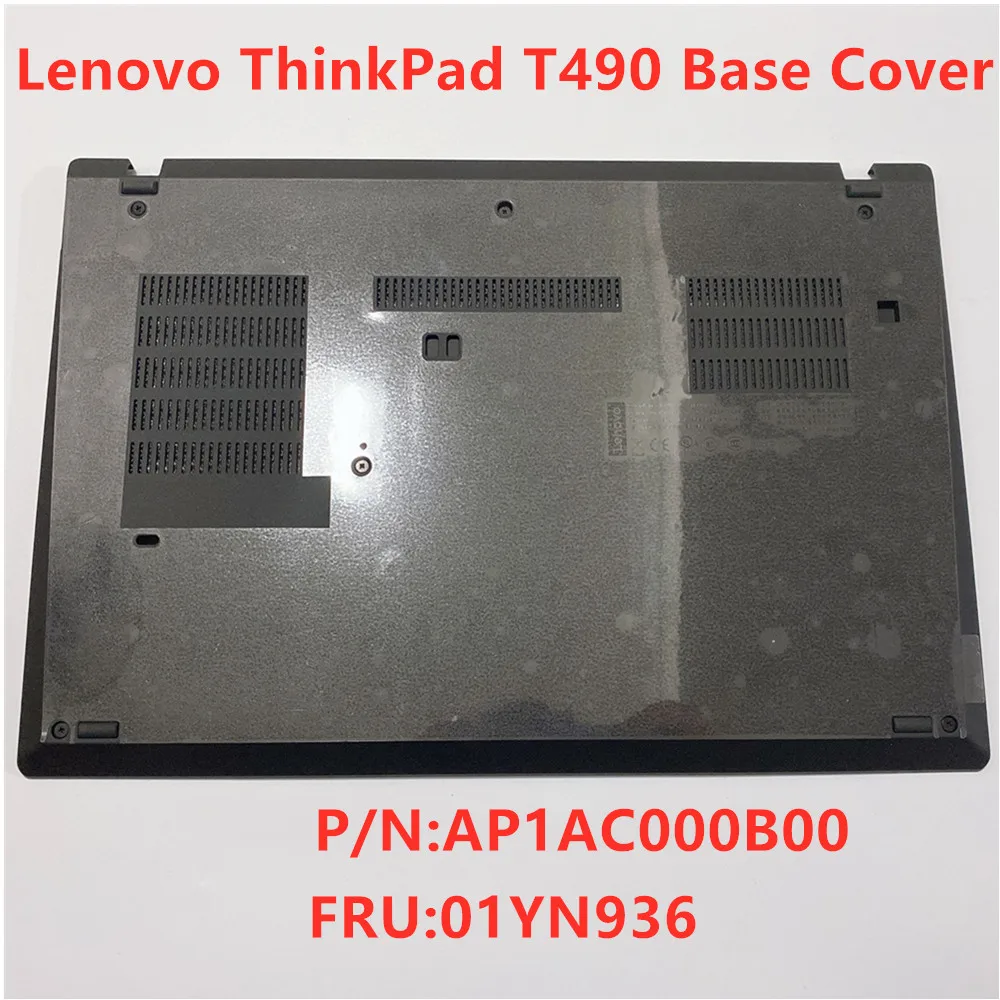 

New Original for Lenovo ThinkPad T490 Lower Bottom Base Case Cover w/4G card port AP1AC000800 FRU 01YN936 5M10Y56580