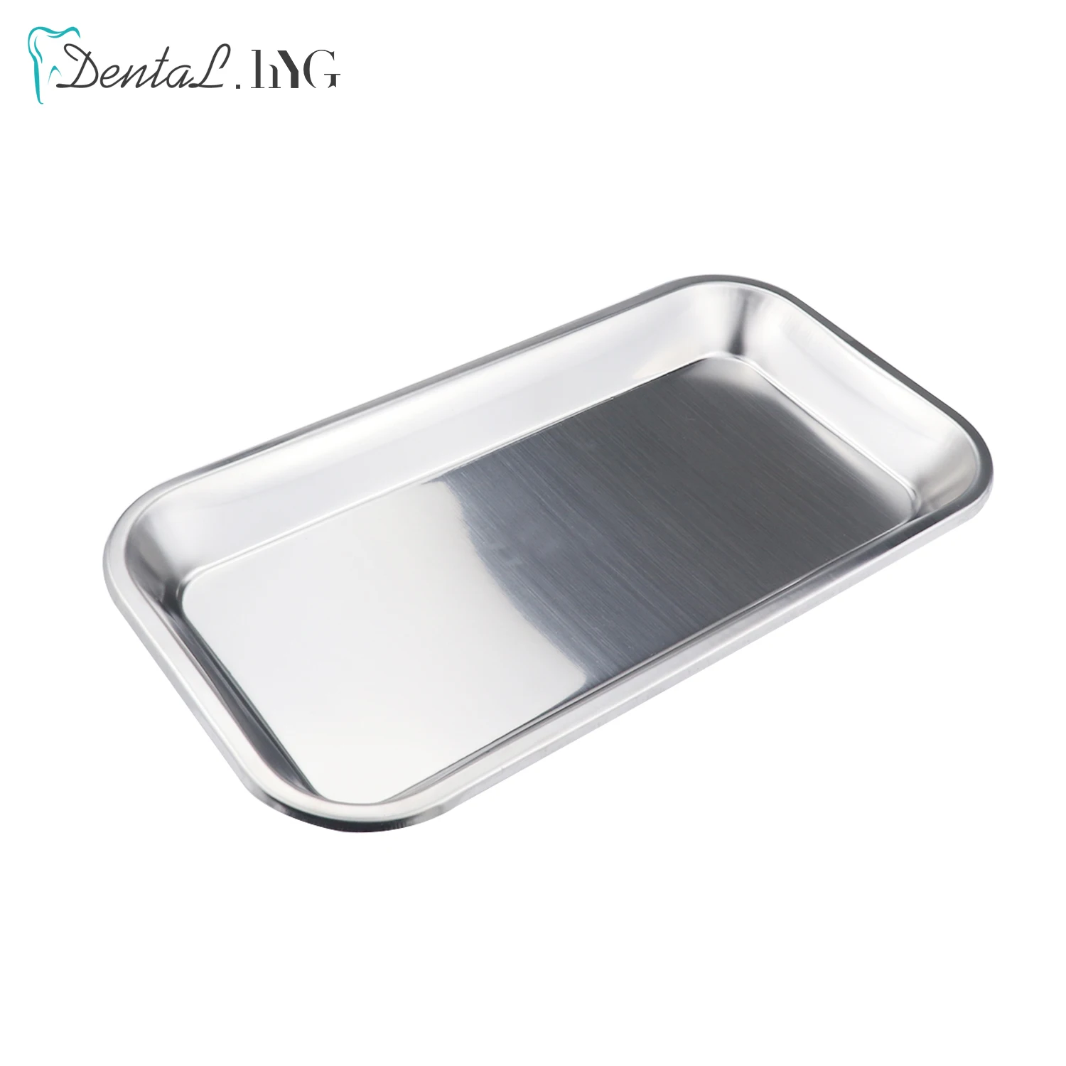 1PC Stainless Steel Cosmetic Storage Tray Nail Art Equipment Plate Doctor Surgical Dental Tray False Nails Dish Tools