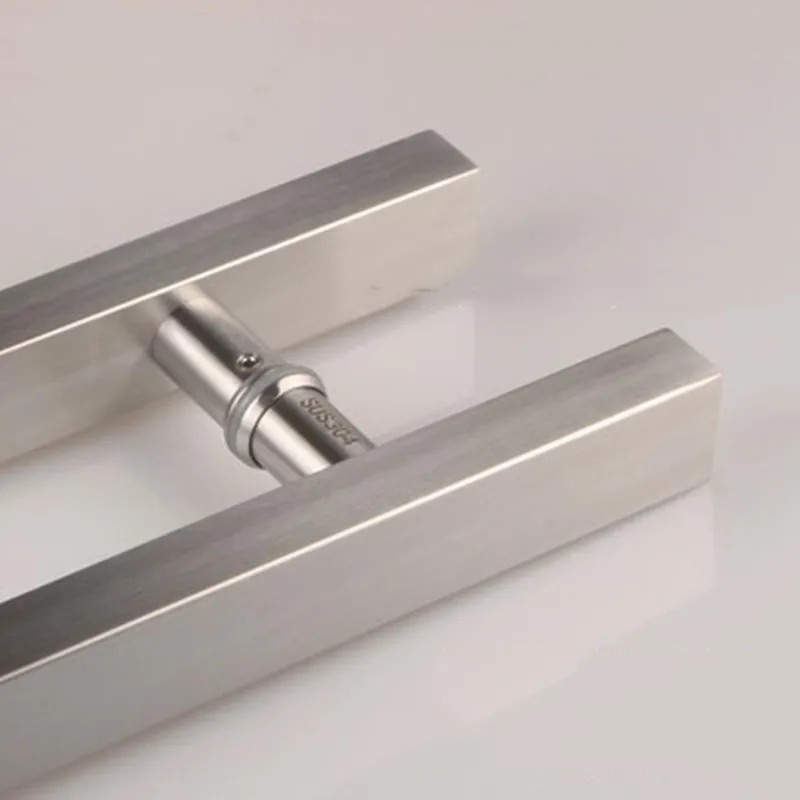 Stainless Steel 304 Glass Door Handle Wooden Door Pulls Antique Gold Finish Fingerprint Resistant Door Knob for Home