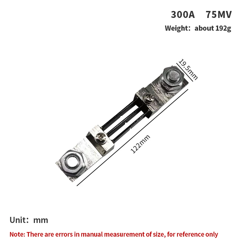 

1PC FL-2 250A 300A 400A 500A/75mV External Shunt DC Current Meter Shunt resistor For Digital Ammeter amp DC amperometro Pointer