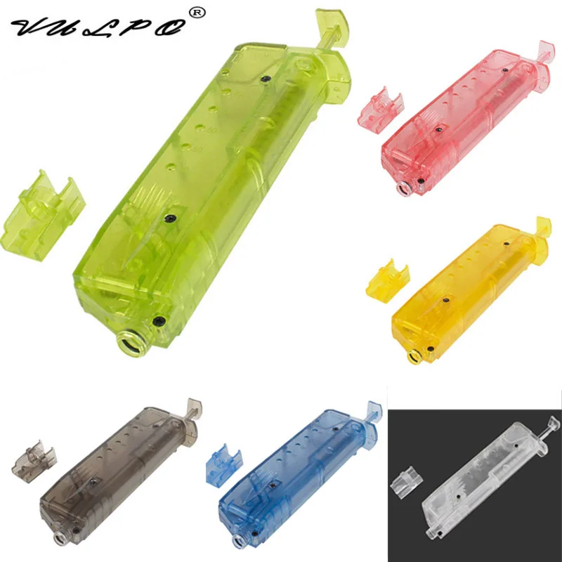 

VULPO 10pcs/lot Airsoft BB Speed Loader For 100rd Paintball War Games Combat Shooting BB Speedloader