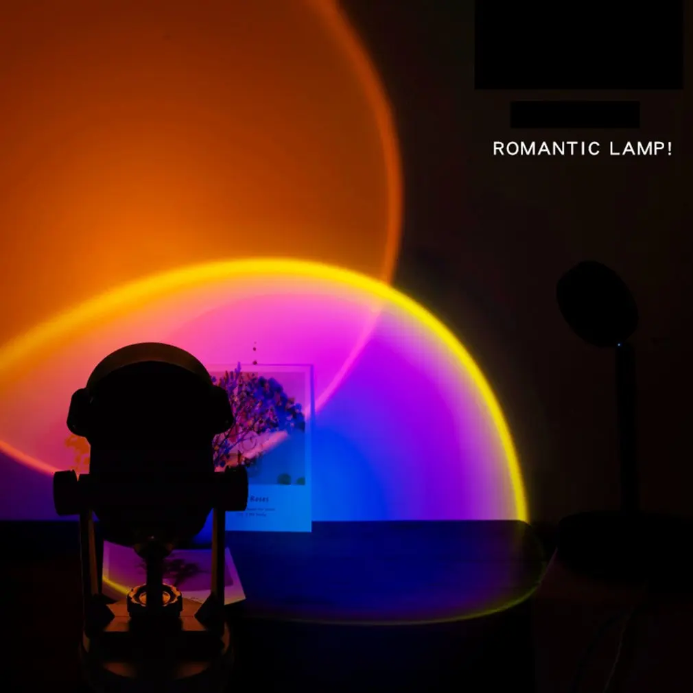 Mini Projector Atmosphere Night Light Coffee Shop Projection Lights Children Bedroom Cute Night Projection Lamp USB Plug