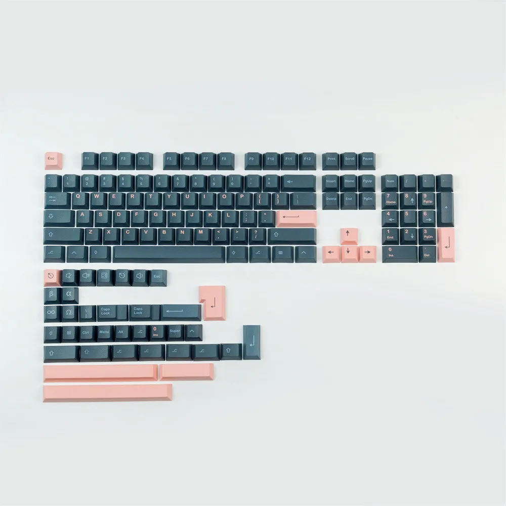 GMK Firefly Keycaps Mechanical Keyboard PBT Cherry Profile 140 Keys Full Sets For Anne GH60 GK61 64 68 87 96 980 104 108