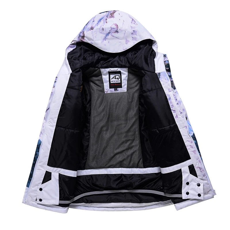 Terno de esqui para as mulheres à prova de vento grosso quente jaqueta de esqui calças definir feminino jaquetas snowboard à prova dwaterproof água