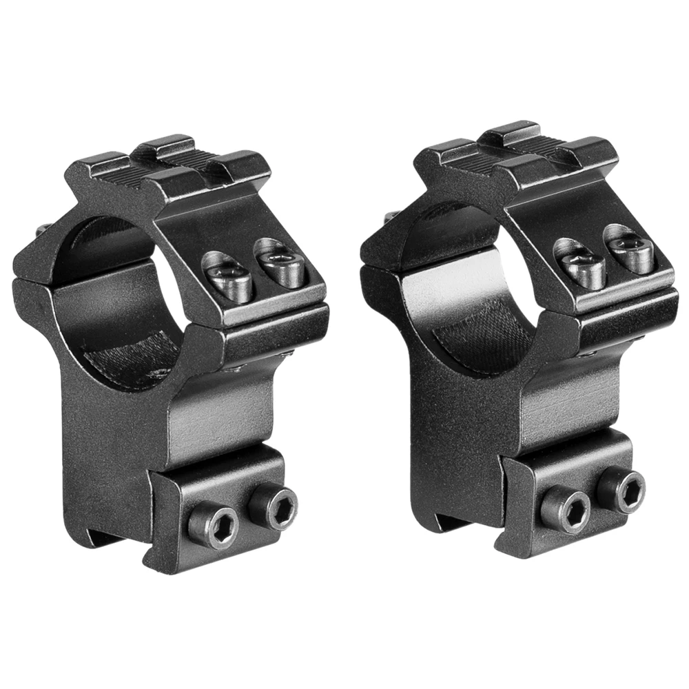 Anillos de montaje táctico para linterna 25.4/30mm riel Picatinny 20mm